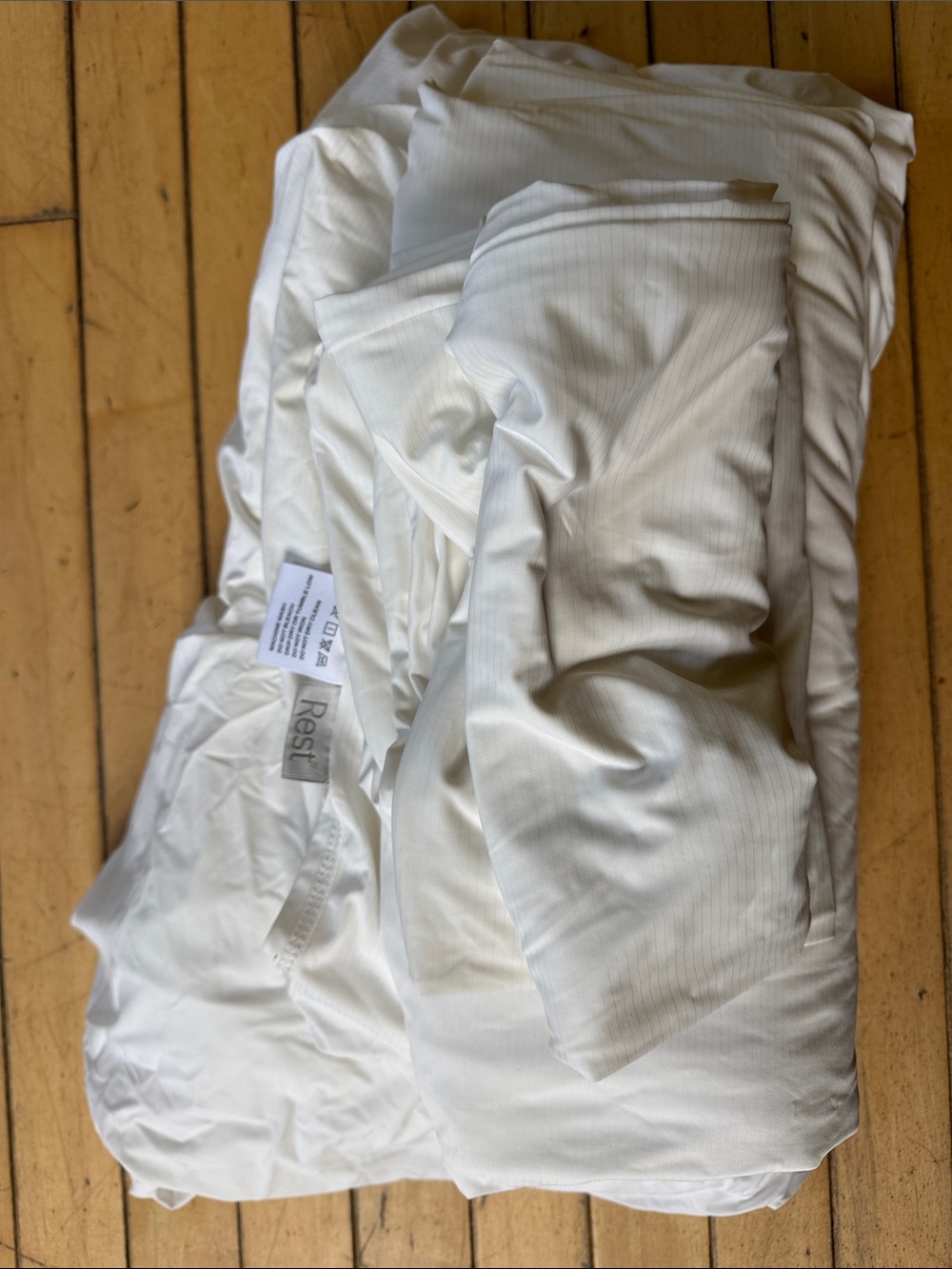 Rest cooling White Cotton Sheet Set – Soft Everyday Bedding